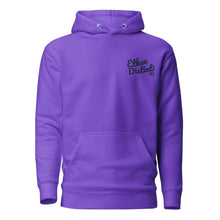 Load image into Gallery viewer, FWE - Purple - Black text - Design On Back - Unisex Hoodie *NOTE: This Item "Run Small" Order A Size Up.