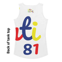 Load image into Gallery viewer, E.D.A 4 Colors Signature - White - Wrap Around - Women's Tank Top