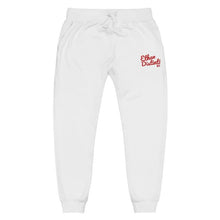 Load image into Gallery viewer, FWE - Red Embroidered - Coll #3 - Slim Fit - Unisex Fleece Sweatpants *Note: This Item "Run Small Order A Size Up