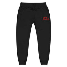 Load image into Gallery viewer, FWE - Red Embroidered - Coll #3 - Slim Fit - Unisex Fleece Sweatpants *Note: This Item "Run Small Order A Size Up