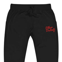 Load image into Gallery viewer, FWE - Red Embroidered - Coll #3 - Slim Fit - Unisex Fleece Sweatpants *Note: This Item "Run Small Order A Size Up
