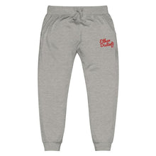 Load image into Gallery viewer, FWE - Red Embroidered - Coll #3 - Slim Fit - Unisex Fleece Sweatpants *Note: This Item "Run Small Order A Size Up