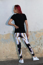 Load image into Gallery viewer, 410.B(W) - Black - Small Print- White/Old Gold/Purple Text - Design On Front Only - Women's Relaxed T-Shirt