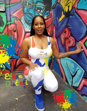 Load image into Gallery viewer, E.D.A 4 Colors Signature - White - Wrap Around - Women's Tank Top