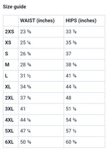 Load image into Gallery viewer, 410.C - White - Purple/Old Gold/Black - Wrap Around - Leggings With Pockets