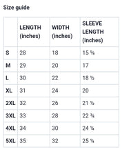 Load image into Gallery viewer, 410.C - White - BIG PRINT - Purple/Old Gold/Black Text - Design on Front Only - Unisex Classic Tee