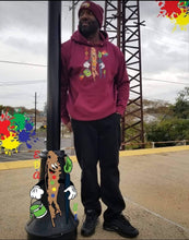 Load image into Gallery viewer, Ethan The Merman - Paint Splash Coll #7 Unisex Hoodies *NOTE This Hoodie "RUN SMALL" Please Order A Size Bigger Than Your Normal Size.