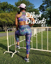 Load image into Gallery viewer, Lasers - Yoga Capri Leggings