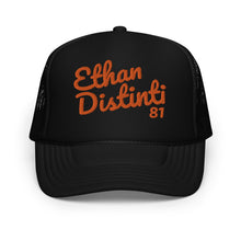 Load image into Gallery viewer, E.D.A Signature - Foam Coll# 5 - Orange Embroidery - Mesh Foam Trucker Hat: Avail In Other Colors