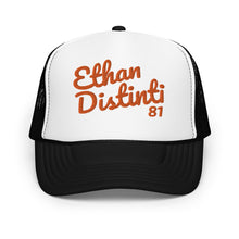 Load image into Gallery viewer, E.D.A Signature - Foam Coll# 5 - Orange Embroidery - Mesh Foam Trucker Hat: Avail In Other Colors