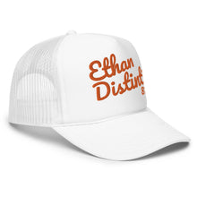 Load image into Gallery viewer, E.D.A Signature - Foam Coll# 5 - Orange Embroidery - Mesh Foam Trucker Hat: Avail In Other Colors