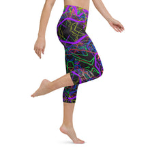 Load image into Gallery viewer, Lasers - Yoga Capri Leggings