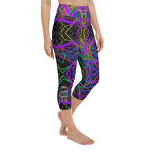 Load image into Gallery viewer, Lasers - Yoga Capri Leggings