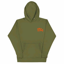 Load image into Gallery viewer, FWE - Military Green - Orange Text - Unisex Hoodie *NOTE: This Item "Run Small" Order A Size Up.