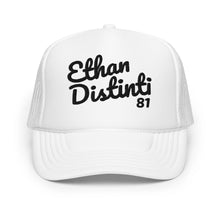 Load image into Gallery viewer, E.D.A Signature - Foam Coll# 4 - Black Embroidery - Mesh Foam Trucker Hat: Avail In Other Colors