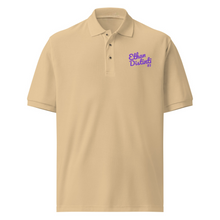 Load image into Gallery viewer, E.D.A Signature - Purple Embroidery - Coll #1 - Premium Polo: Avail In Other Colors