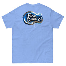 Load image into Gallery viewer, Waves Of Paint - Blue Wave - Coll #1 - Unisex Classic Tee *Design On Back: Avail In 5 Colors