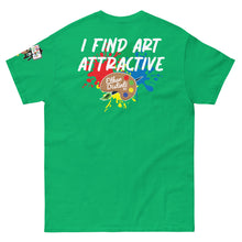Load image into Gallery viewer, I Find Art Attractive - Art Palette - Coll #1 - Unisex Classic Tee *Also Avail In Other Colors