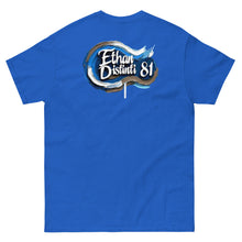 Load image into Gallery viewer, Waves Of Paint - Blue Wave - Coll #1 - Unisex Classic Tee *Design On Back: Avail In 5 Colors