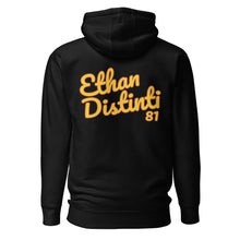 Load image into Gallery viewer, 202.A - Black - Gold/Maroon Text - Design On Back/Front - Unisex Hoodie