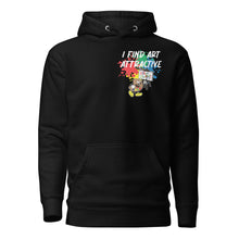 Load image into Gallery viewer, I Find Art Attractive - Ethan Palette - Coll #4.2 - Unisex Hoodie - Design On Back *Also Avail Other Colors