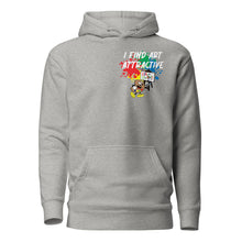 Load image into Gallery viewer, I Find Art Attractive - Ethan Palette - Coll #4.2 - Unisex Hoodie - Design On Back *Also Avail Other Colors