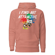 Load image into Gallery viewer, I Find Art Attractive - Ethan Palette - Coll#4 (BIG PRINT) Unisex Hoodie *Also Avail In Other Colors