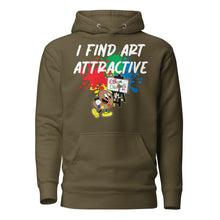 Load image into Gallery viewer, I Find Art Attractive - Ethan Palette - Coll#4 (BIG PRINT) Unisex Hoodie *Also Avail In Other Colors