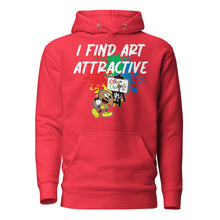 Load image into Gallery viewer, I Find Art Attractive - Ethan Palette - Coll#4 (BIG PRINT) Unisex Hoodie *Also Avail In Other Colors