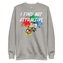 Load image into Gallery viewer, I Find Art Attractive - Ethan Palette - Coll #3 (BIG PRINT) Unisex Sweatshirt *Avail In Other Colors