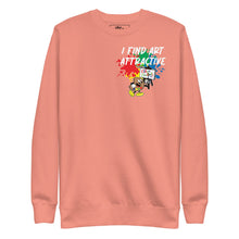 Load image into Gallery viewer, I Find Art Attractive - Ethan Palette - Coll #3.2 (Small Print) - Unisex Sweatshirt *Also Avail In Other Colors