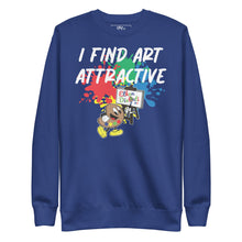 Load image into Gallery viewer, I Find Art Attractive - Ethan Palette - Coll #3 (BIG PRINT) Unisex Sweatshirt *Avail In Other Colors