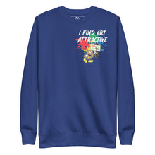 Load image into Gallery viewer, I Find Art Attractive - Ethan Palette - Coll #3.2 (Small Print) - Unisex Sweatshirt *Also Avail In Other Colors