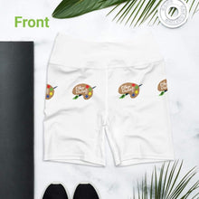 Load image into Gallery viewer, 9:15 Palette - *White - Yoga Shorts