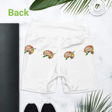 Load image into Gallery viewer, 9:15 Palette - *White - Yoga Shorts