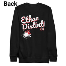 Load image into Gallery viewer, E.D.A Signature Small Print - Black - Unisex Fleece *NOTE : This Item "Run Small" Order A Size Bigger Than Your Size.