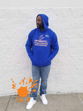 Load image into Gallery viewer, Optimistic Magnet - Royal Blue - Unisex Hoodie **NOTE This Hoodie "RUN SMALL" Please Order A Size Bigger Than Your Normal Size.