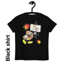 Load image into Gallery viewer, Ethan The Palette - Kids Paint Splash Coll #1 - Organic Cotton Kids T-Shirt (Avail In Other Colors)
