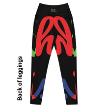Load image into Gallery viewer, E.D.A 4 Colors Signature - Black - Wrap Around.2 - Leggings with pockets