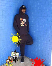 Load image into Gallery viewer, *Ethan Palette Paints - Paint Splash Coll #2 Unisex Hoodies - Avail In The Colors Of WHITE, BLACK *NOTE These Hoodies "RUN SMALL" Please Order A Size Bigger Than Your Normal Size.