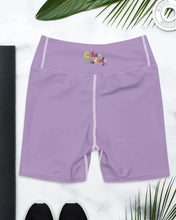 Load image into Gallery viewer, E.D.A 4 Colors Signature - East Side - White Stitching- Yoga Shorts