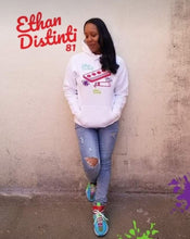 Load image into Gallery viewer, Ethan Watercolor Paint - White - Unisex Hoodie *Note This Hoodie "RUN SMALL" Please Order A Size Bigger Than Your Normal Size.