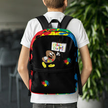 Load image into Gallery viewer, Ethan The Palette - Throwing Paint - Backpack