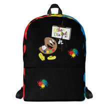 Load image into Gallery viewer, Ethan The Palette - Throwing Paint - Backpack
