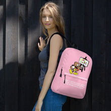 Load image into Gallery viewer, Ethan The Palette - Internet Links - Pink - Backpack