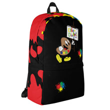 Load image into Gallery viewer, Ethan The Palette - Throwing Paint - Backpack