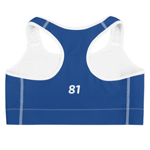Load image into Gallery viewer, E.D.A Signature Revised - Blue 2 - Sports bra