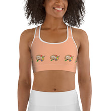 Load image into Gallery viewer, 9:15 Palette - Orange 2 - Sports bra