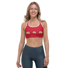 Load image into Gallery viewer, 9:15 Palette - Red - Sports bra
