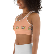 Load image into Gallery viewer, 9:15 Palette - Orange 2 - Sports bra